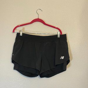 New Balance Black Athletic Shorts